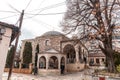 Arasta Mosque, in the Old Bazaar of Skopje, North Macedonia Royalty Free Stock Photo