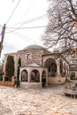 Arasta Mosque, in the Old Bazaar of Skopje, North Macedonia Royalty Free Stock Photo