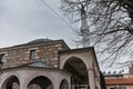 SKOPJE, REPUBLIC OF MACEDONIA - FEBRUARY 24, 2018: Mosque in old town of city of Skopje