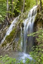 Skra waterfalls in Greece