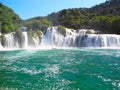 Skradinski buk, Croatia. Royalty Free Stock Photo