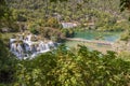 Skradinski Buk Waterfall In Krka National Park - Dalmatia Croatia, Europe