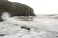 Skrinkle Sandstones Group pembrokeshire south wales at dawn