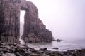 Skrinkle Sandstones Group pembrokeshire south wales at dawn Royalty Free Stock Photo