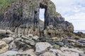 Skrinkle Sandstones Group pembrokeshire south wales at dawn Royalty Free Stock Photo