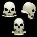 Skull banners