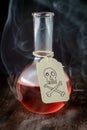 Skull Crossbones Poison Bottle