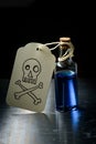 Skull Crossbones Poison Bottle