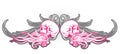 Skull Design in Pink