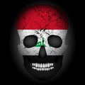Skull flag Iraq