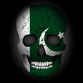 Skull Flag Pakistan