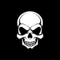 Skull - high quality vector logo - vector illustration ideal for t-shirt graphic Royalty Free Stock Photo
