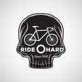 Skull logo, Bicycle Club logo