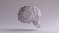 Skull made of Cubes simple