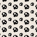 Skull Pattern. Halloween Pattern Ornament.Halloween Pattern with skull.Halloween skulls pattern.Festive pattern with black