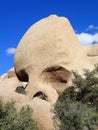 Skull rock joshua tree national park - USA America Royalty Free Stock Photo