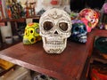 Skull sculpture