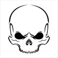 Skull silhouette