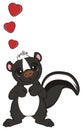 Skunk in love