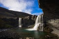 Skutafoss waterfall in southeast Iceland