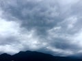 Sky above the Himalayan mountains