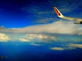 Sea beach coast horizon sky plane