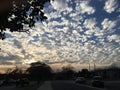 Sky afternoon San Antonio beautiful Royalty Free Stock Photo