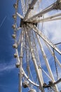 Ferris wheel in luna park
