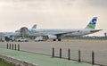 Sky Angkor Airlines passenger aircraft at Siem Reap International Airport Royalty Free Stock Photo