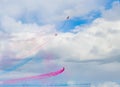 Sky Arrows Show Royalty Free Stock Photo