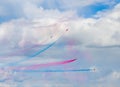 Sky Arrows Show Royalty Free Stock Photo
