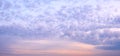 Sky background, coudy sky abstract background, sun above the horizon Royalty Free Stock Photo