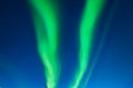 Sky background with northern lights. Aurora borealis. Northern lights as a background. Night winter landscape with aurora. Royalty Free Stock Photo