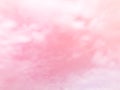 Soft clouds  In the sky with gentle pastel gradients Royalty Free Stock Photo