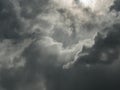 Storm clouds, backdrop Royalty Free Stock Photo