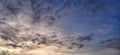 Sky backhground with thin clouds for background Royalty Free Stock Photo