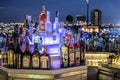 Sky-bar and alcoholic drinks in Bangkok