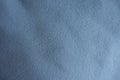 Blue acrylic, cotton, polyamide fabric from above Royalty Free Stock Photo