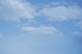 Sky blue background. Sky cloud clear. blue sky with white, soft clouds.