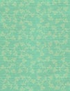 Sky Blue Faint Floral Print on Paper Background Royalty Free Stock Photo