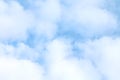 Sky, sky blue fluffy clouds white, soft sky cloud background, cloudscape sky clear cloud Royalty Free Stock Photo