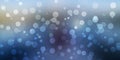 Sky blue glitter bokeh lights defocused abstract background wallpaper Royalty Free Stock Photo