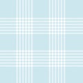 Sky blue Plaid Tartan Checkered Seamless Pattern Royalty Free Stock Photo
