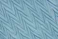 Sky-blue pleated viscous textile