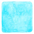 Sky blue square watercolor fill with rounded corners