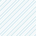 Sky blue Stripe seamless pattern background in diagonal style Royalty Free Stock Photo