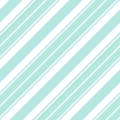 Sky blue Stripe seamless pattern background in diagonal style Royalty Free Stock Photo