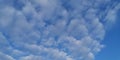 The sky with clods Royalty Free Stock Photo