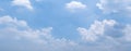 Sky cloud blue background panorama, beautiful white, bright weather light simmer