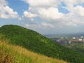 SKY, CLOUD AND HILLS Royalty Free Stock Photo